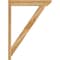 Ekena Millwork Traditional Slat Rough Sawn Outlooker, Western Red Cedar, 6"W x 32"D x 44"H OUT06X32X44TRA06RWR - alternate 2